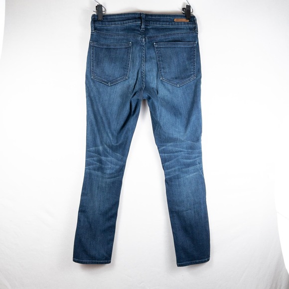 Pilcro and the Letterpress Stet Straight Leg Ankle Jeans Capri 28 Waist - Picture 5 of 6